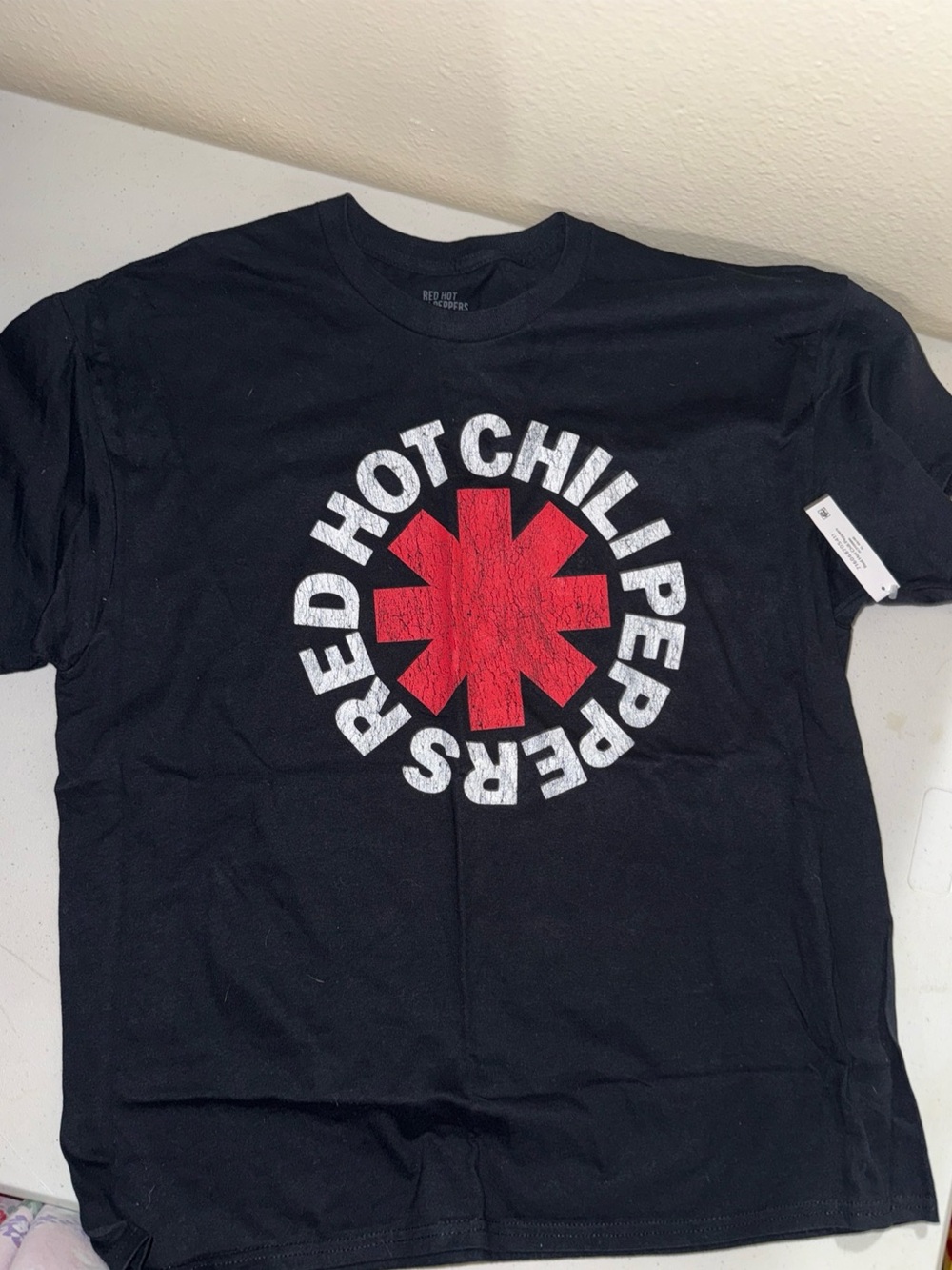 Black Graphic Tee - Band Logo Shirt